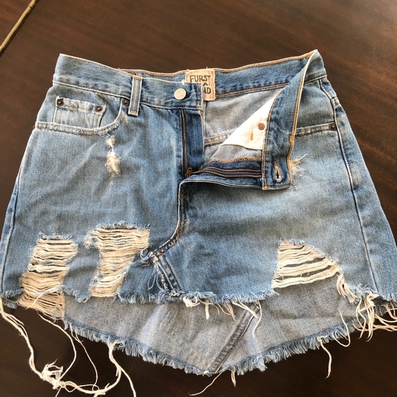LF Furst of a Kind jean skirt - Picture 1 of 2